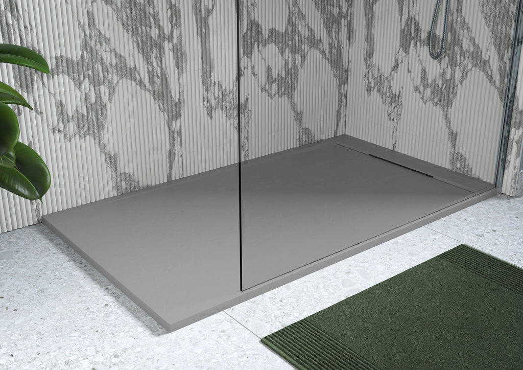 Glacial Slate Rectangle Slimline Shower Tray