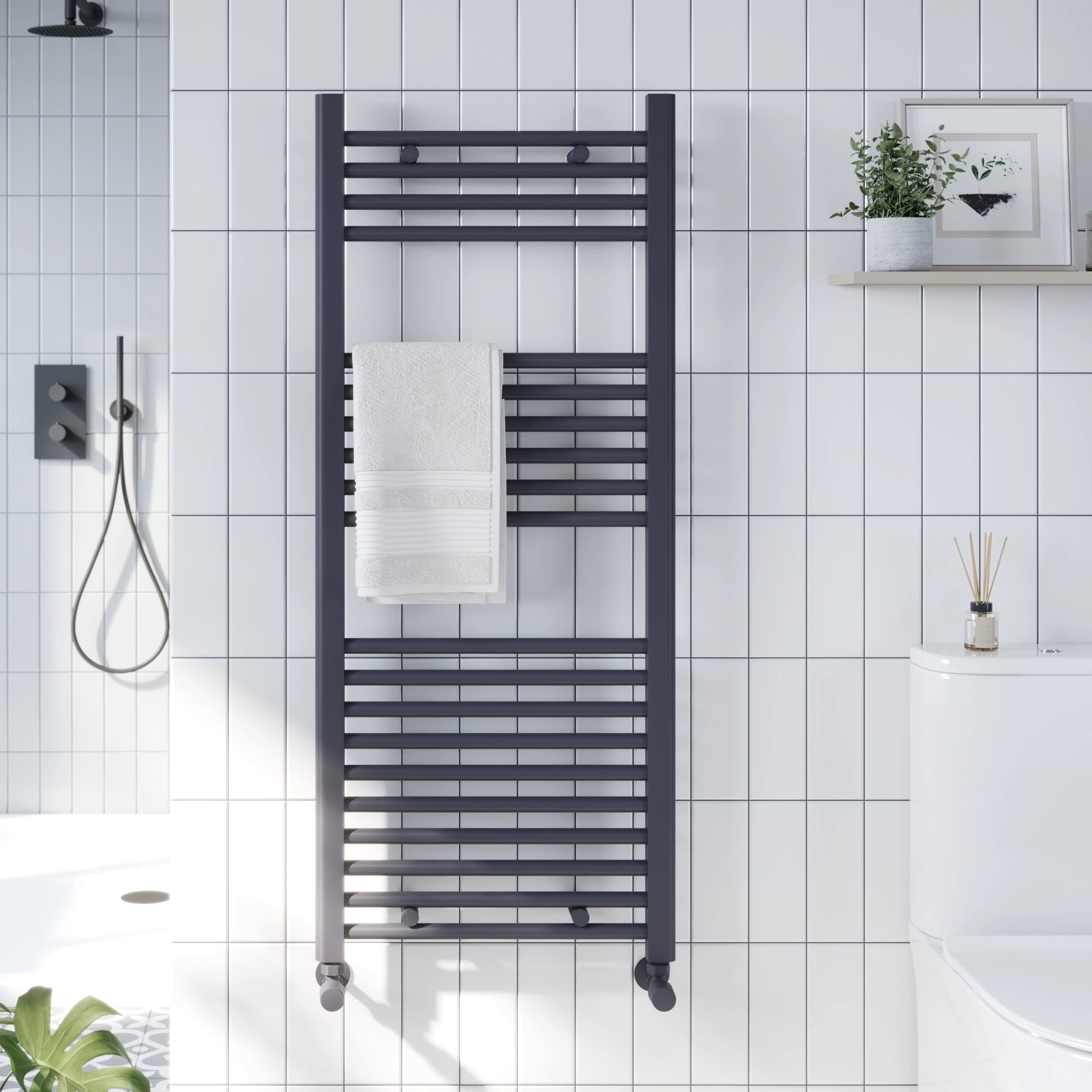 Strive Designer Carbon Steel Towel Radiator