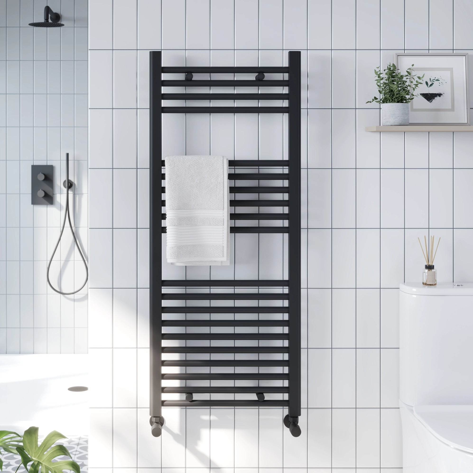 Strive Designer Carbon Steel Towel Radiator