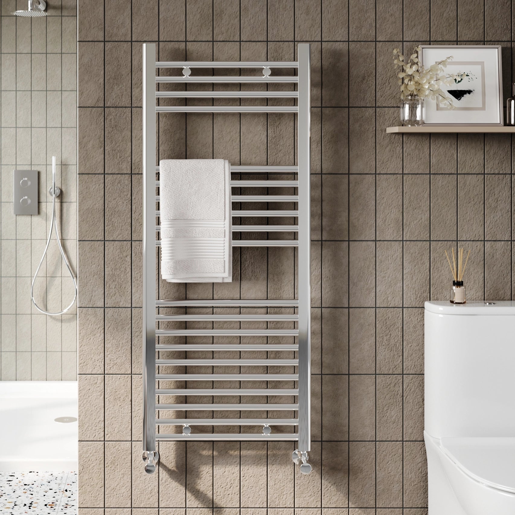 Strive Designer Carbon Steel Towel Radiator