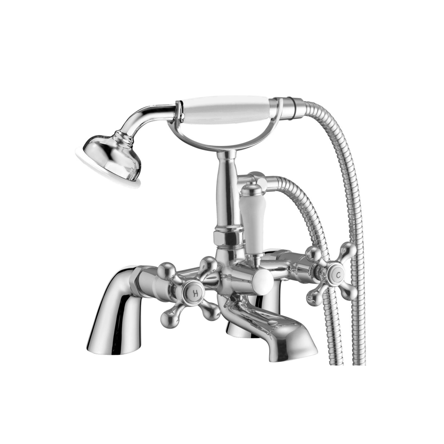 Classica Bath Shower Mixer Tap with Cradle