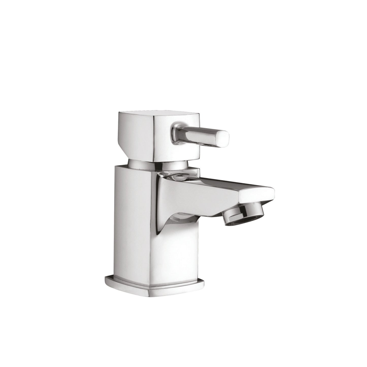 Forme Mono Basin Mixer Tap with Push Waste