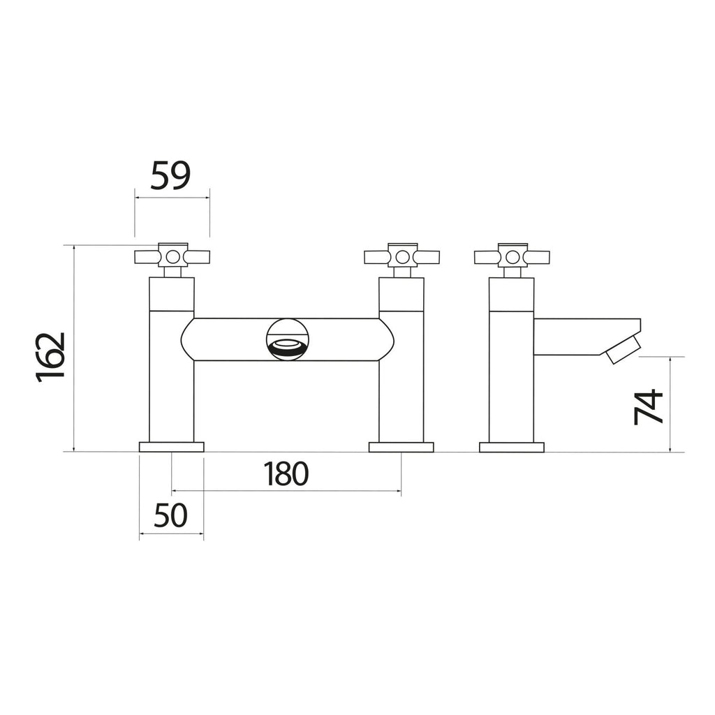 Kross Bath Filler Tap