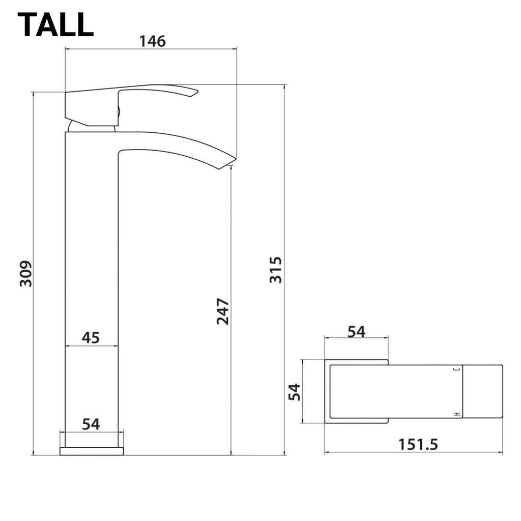 Descent Mono Basin Mixer Tap