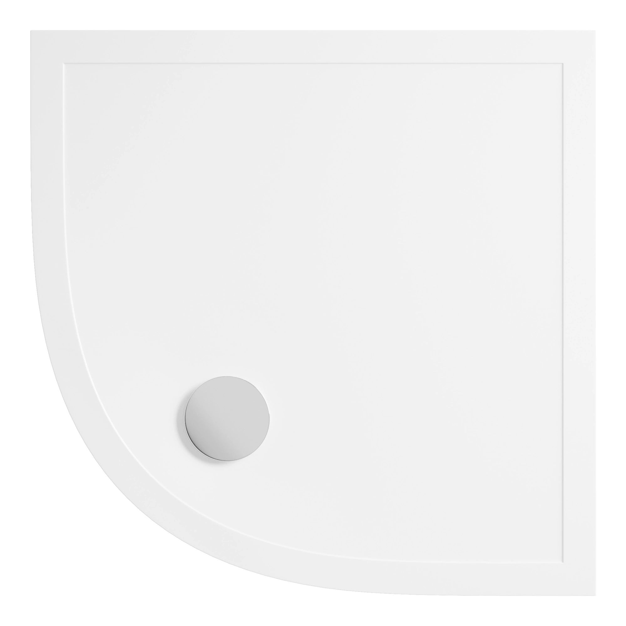 Glacial Anti Slip Offset Quadrant Ultra Slim Shower Tray