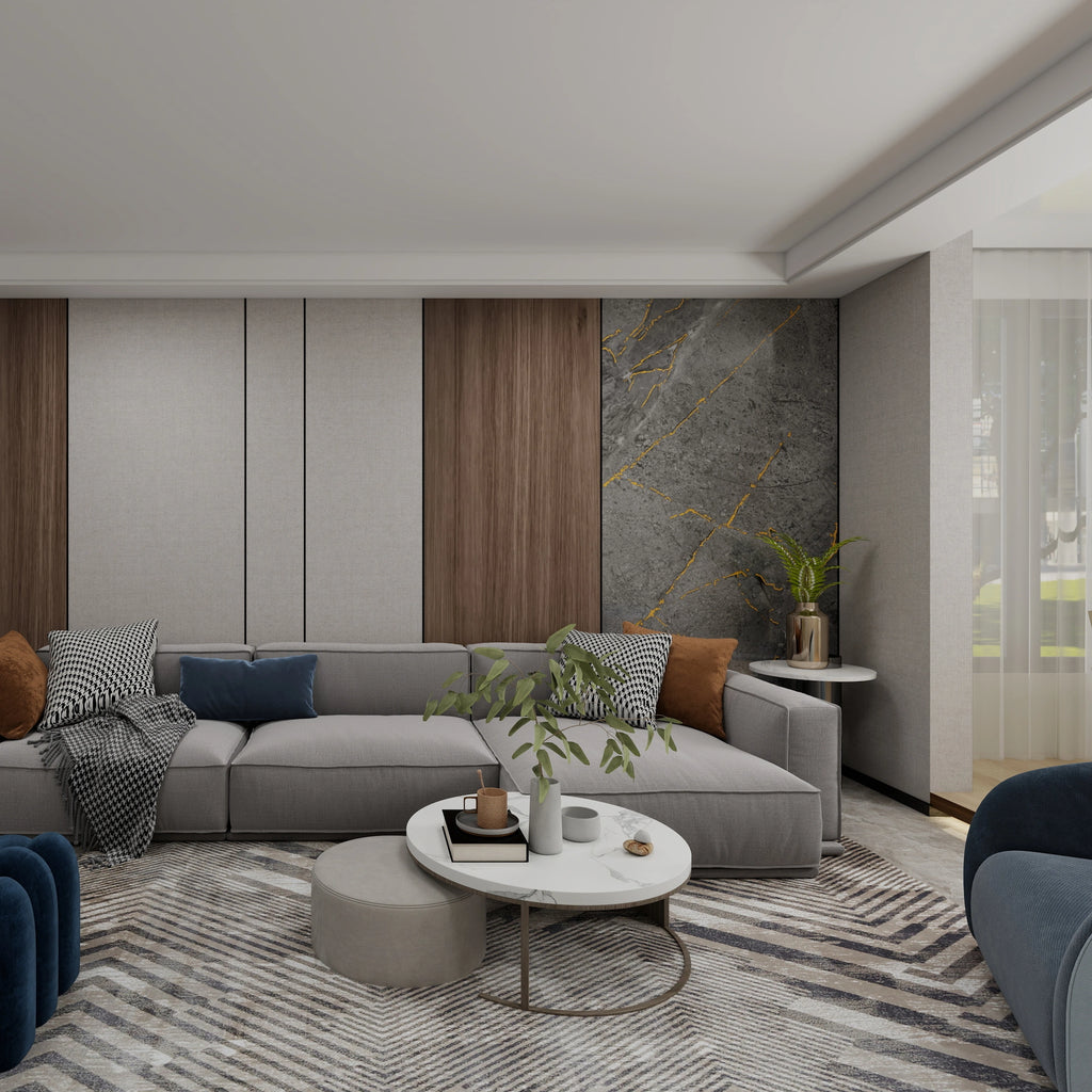 Vellura Tulsony Gold Waterproof Wall Panel