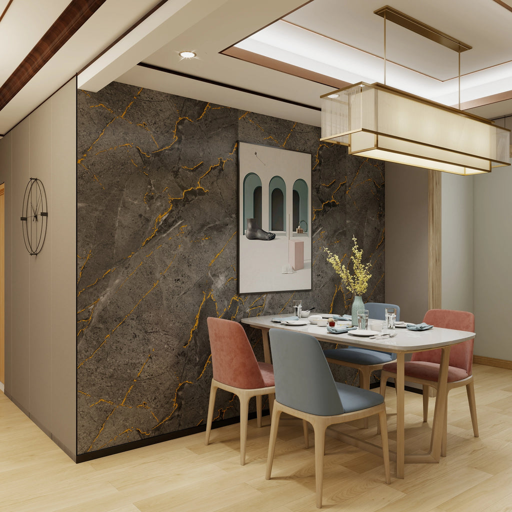 Vellura Tulsony Gold Waterproof Wall Panel