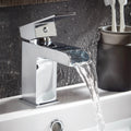 Victoria Mono Basin Mixer Tap with Push Waste