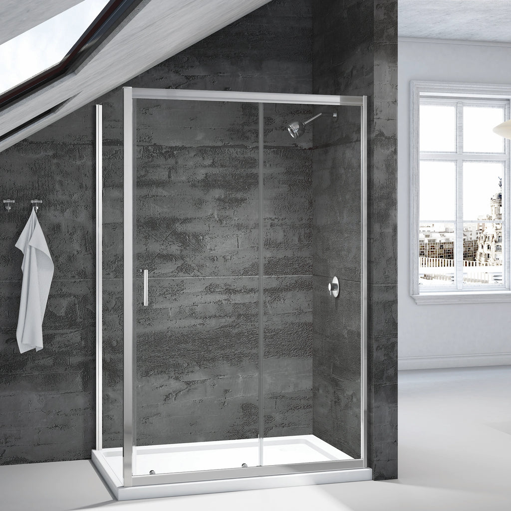 Merlyn Vivid Boost Loft Sliding Shower Door Enclosure 1200mm