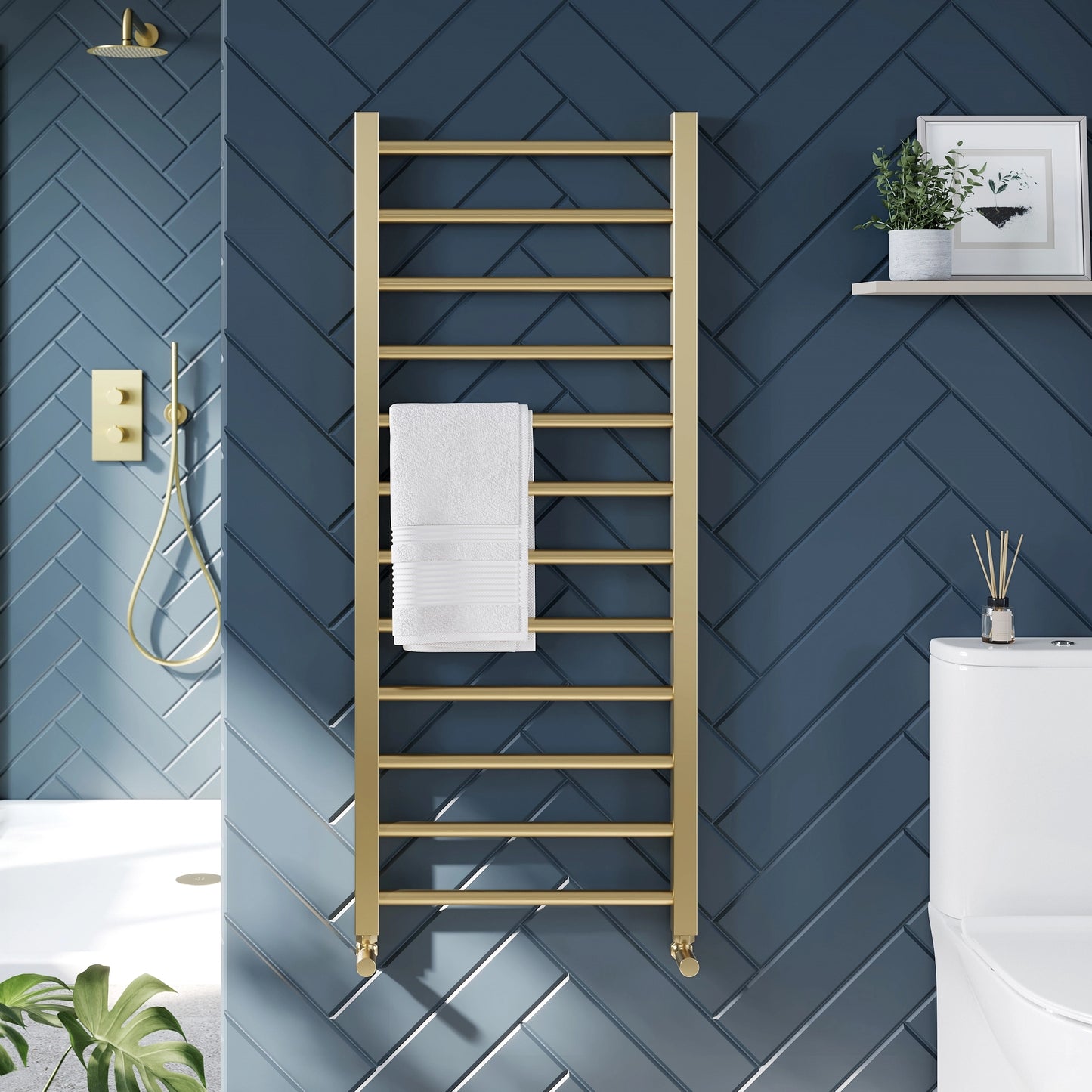 Vibe Designer Carbon Steel Towel Radiator