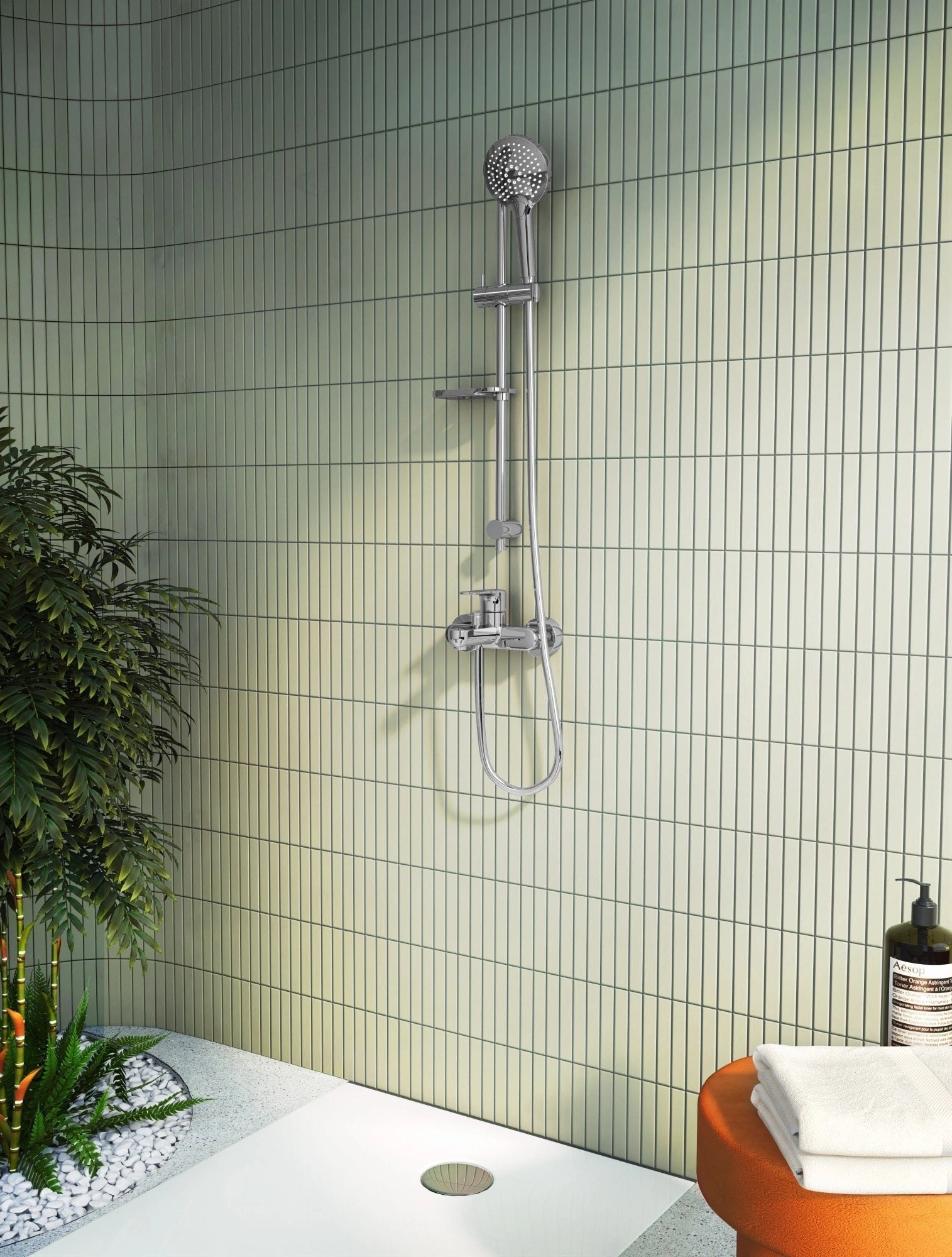 VitrA Leaf Rectangle Shower Tray