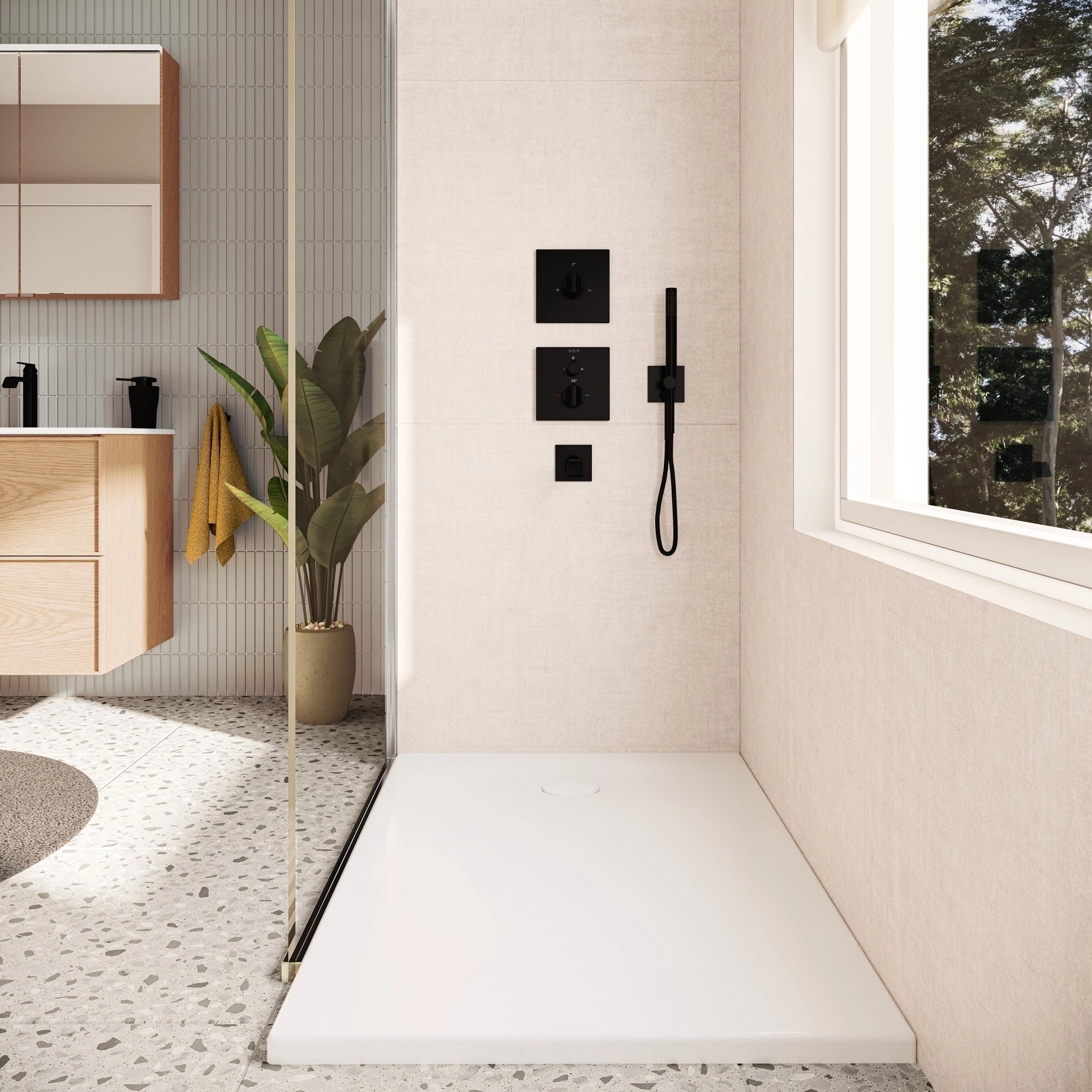 VitrA Leaf Rectangle Shower Tray