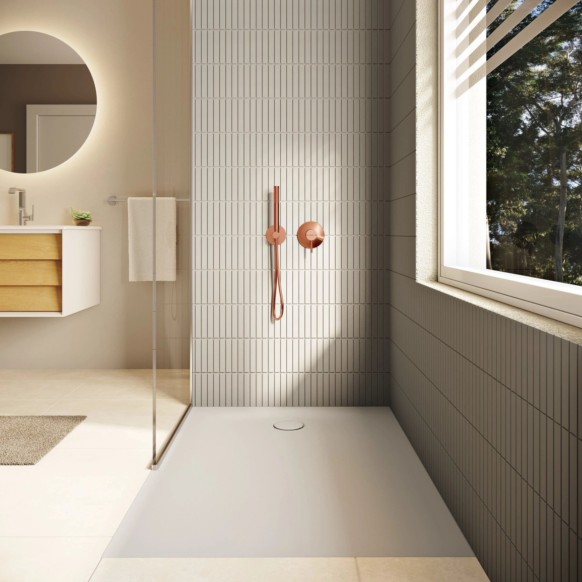 VitrA Leaf Rectangle Shower Tray