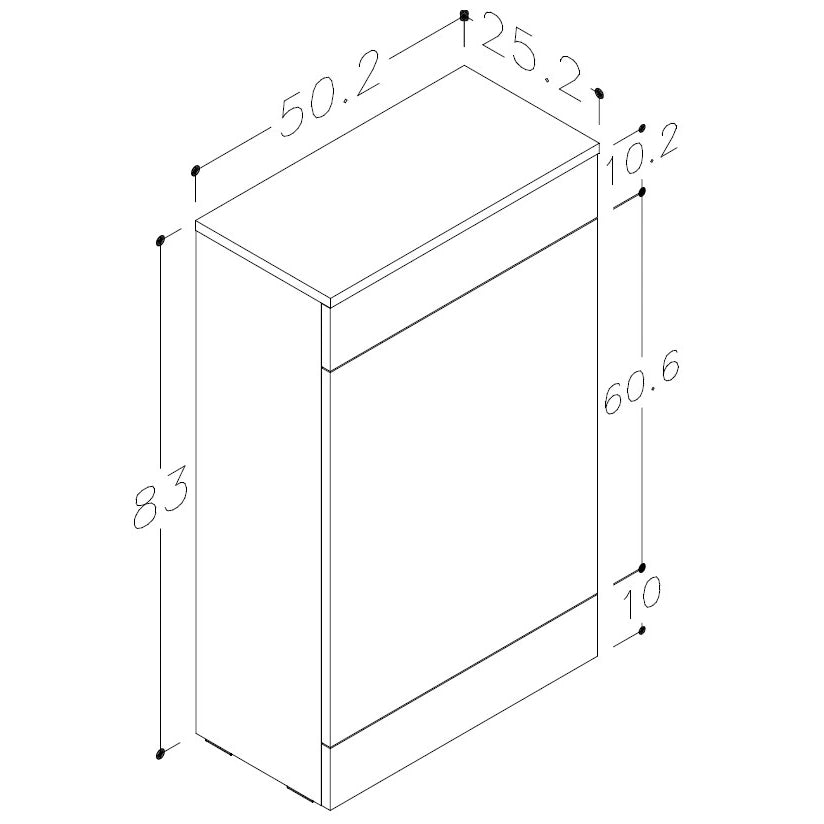 Augusta Floor Standing Basin Vanity Unit and Back to Wall Toilet Bathroom Suite