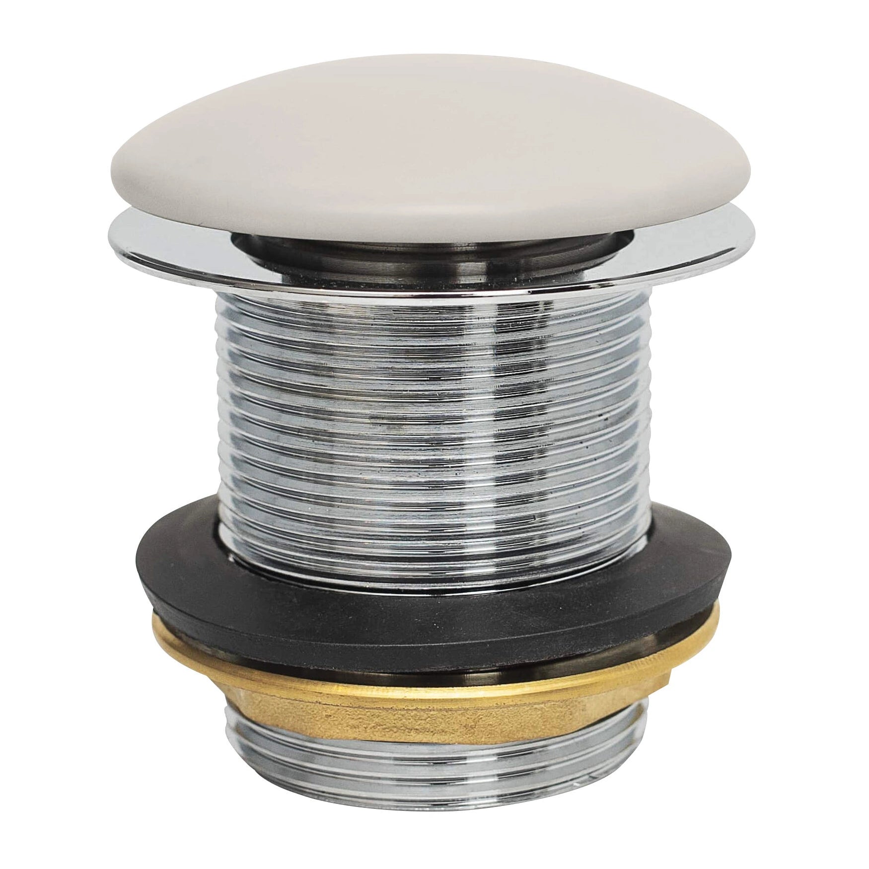 Bath Push Button Unslotted Waste 60mm