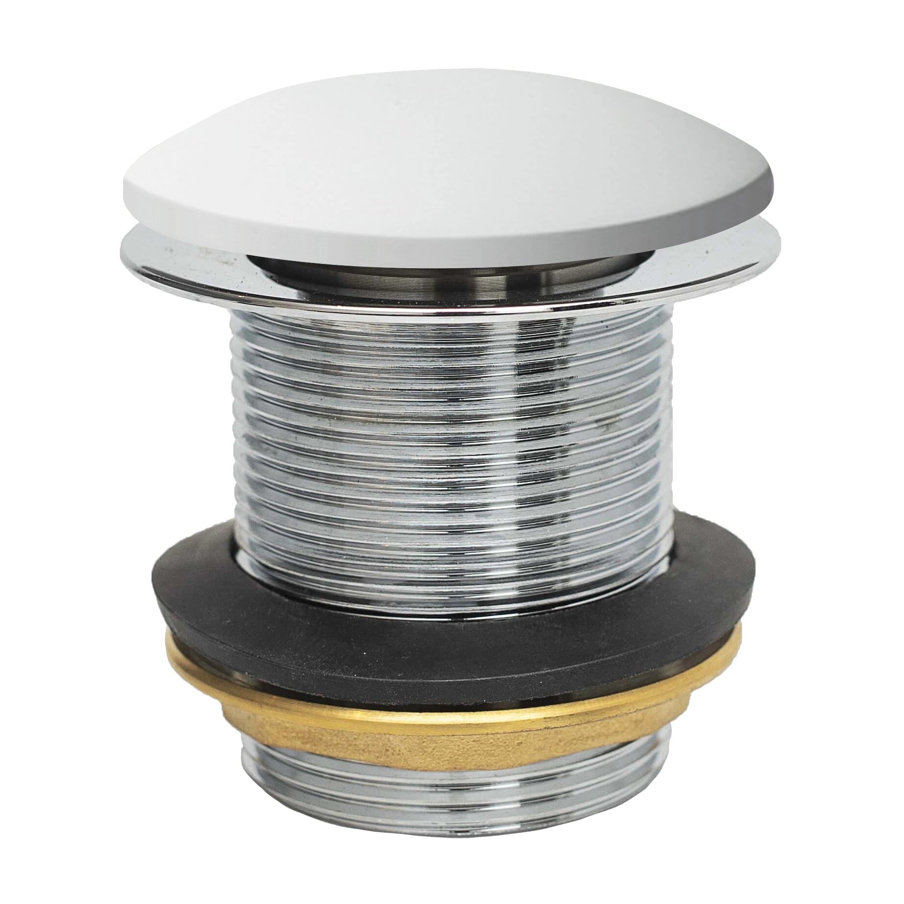 Bath Push Button Unslotted Waste 60mm