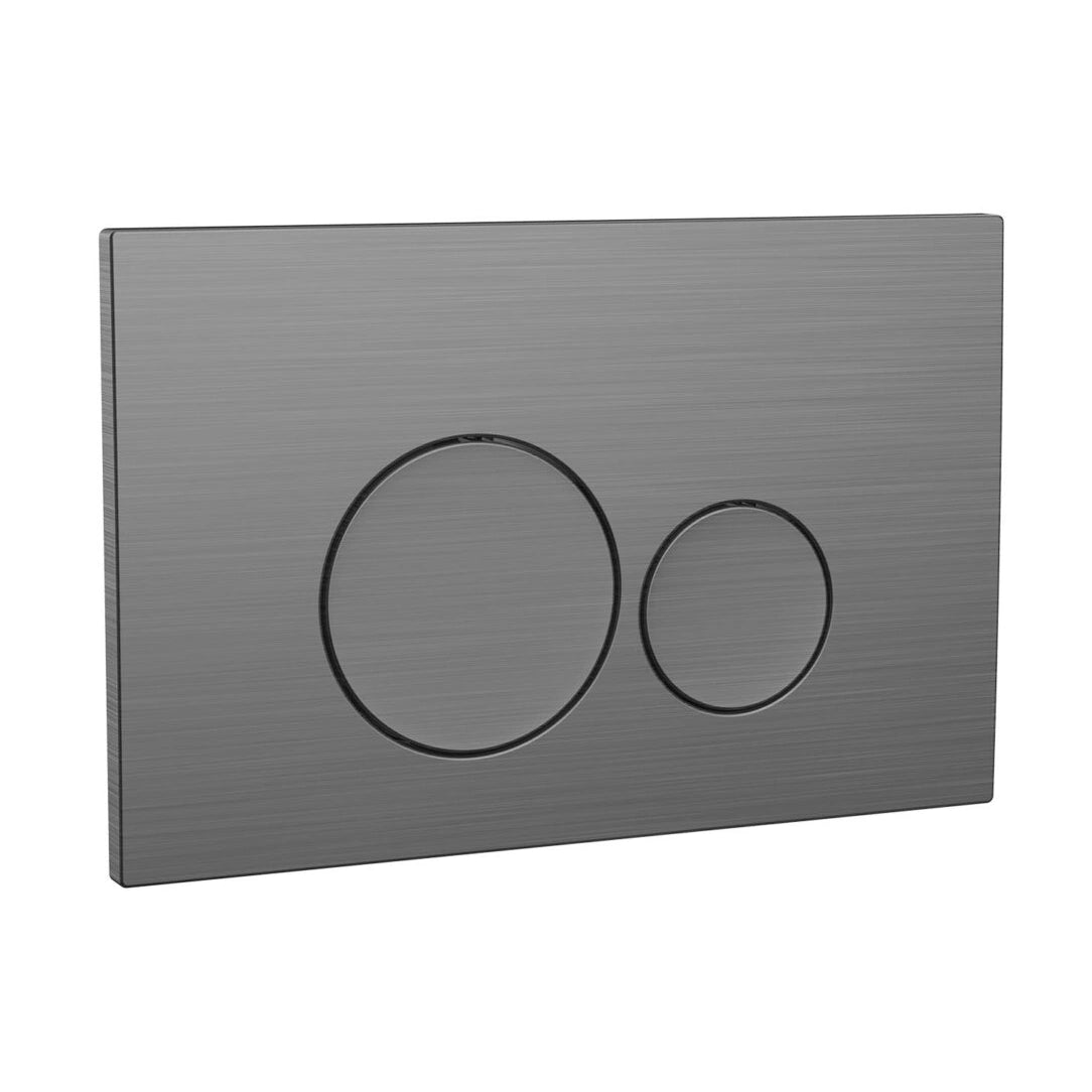 Round Dual Flush Push Buttons & Plate