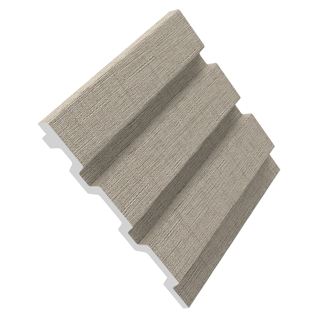 Aluvo Weave Slats Beige Waterproof Wall Panel