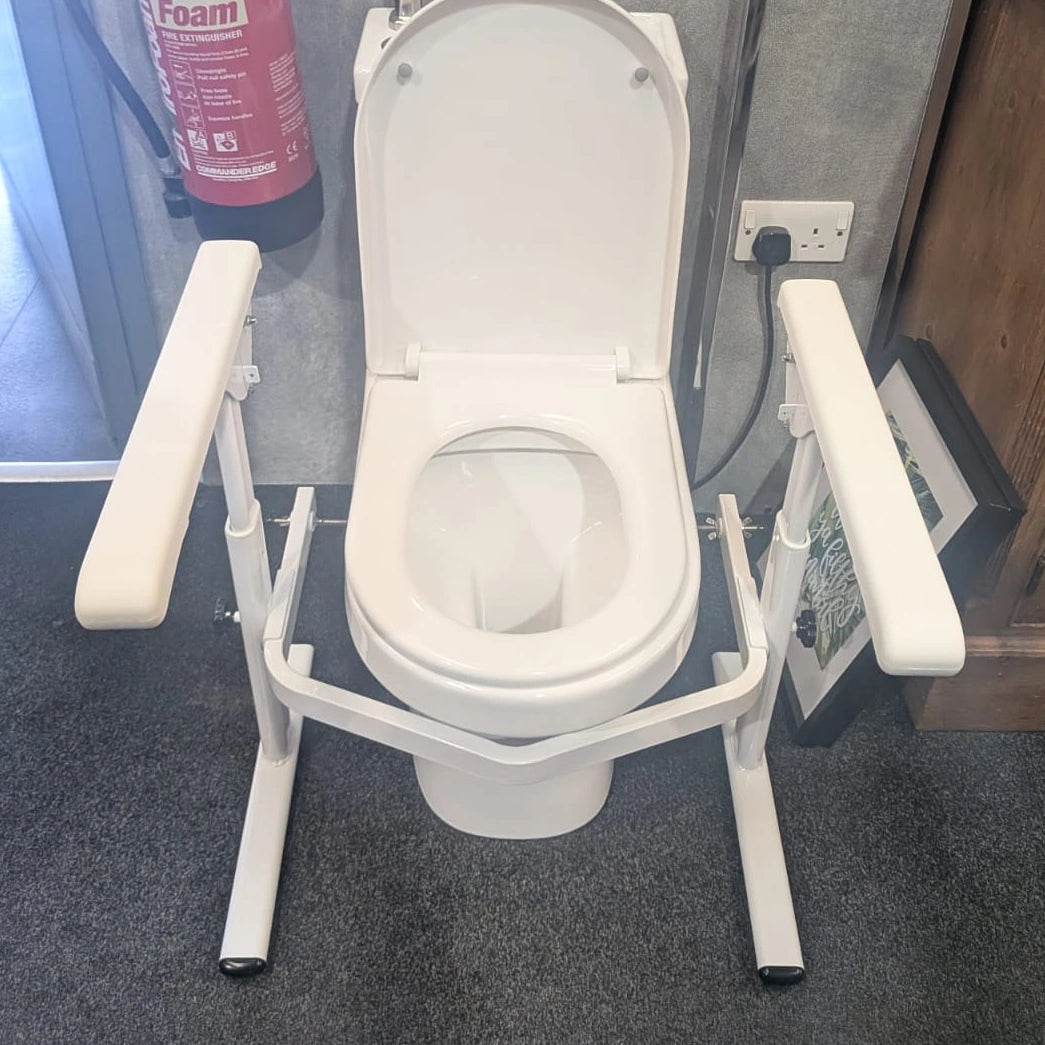 Strong Toilet Frame & Arm Rest