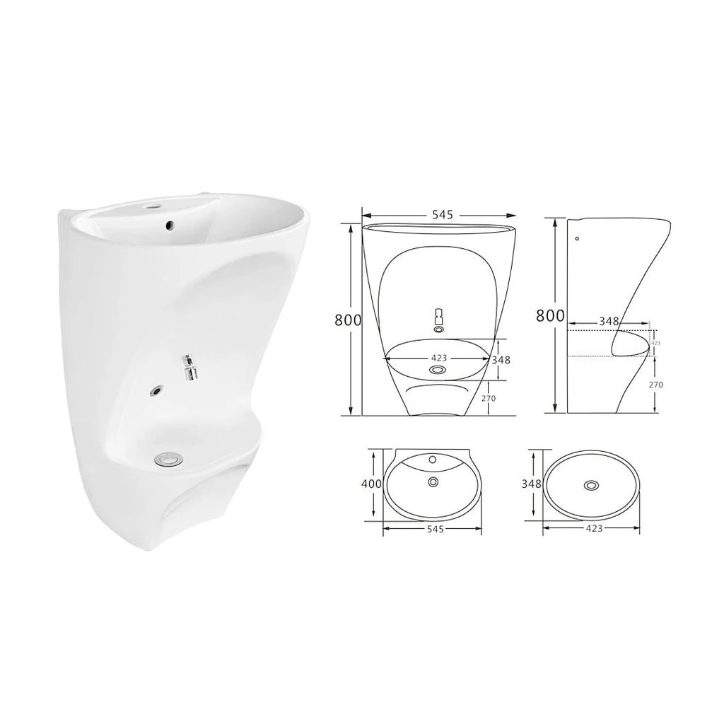 Wudu Wash Dual Level Basin