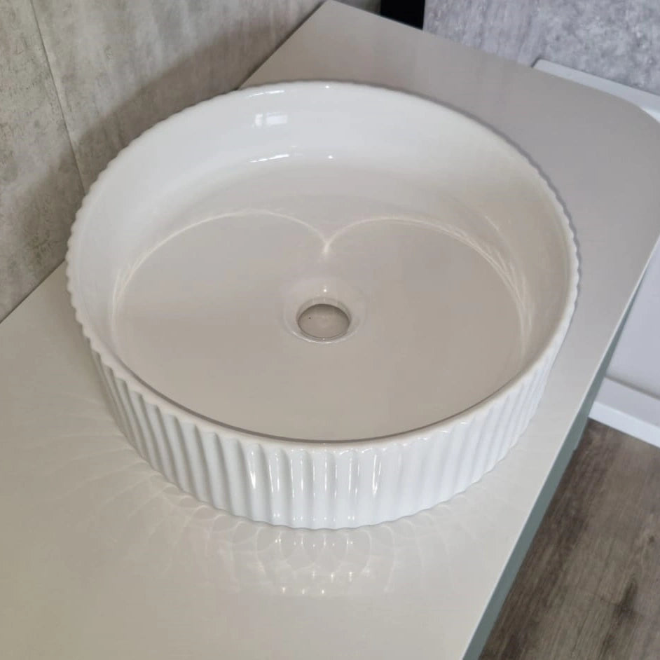 Gwen Ceramic Round Counter Top Basin