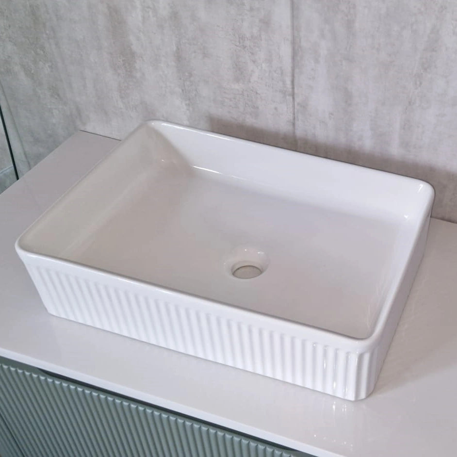 Jasper Ceramic Rectangle Counter Top Basin – Bubbles Showers and Bathrooms