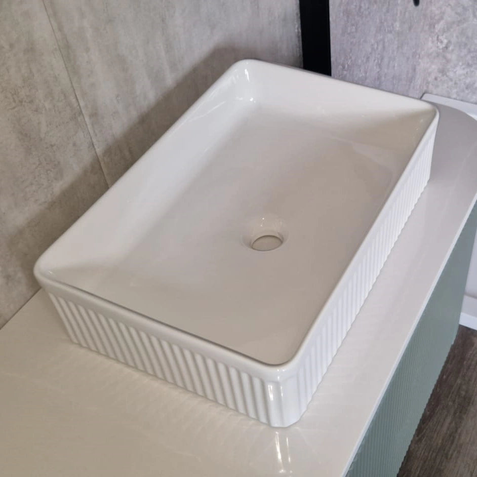 Jasper Ceramic Rectangle Counter Top Basin