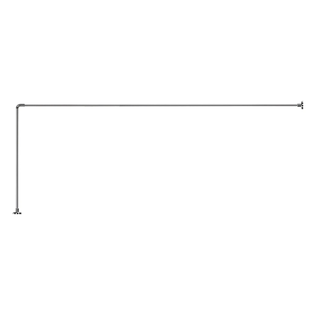 Croydex Telescopic L-Shaped Rod