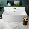 Nuie Asselby Double Ended Rectangular Eternalite Acrylic Straight Bath