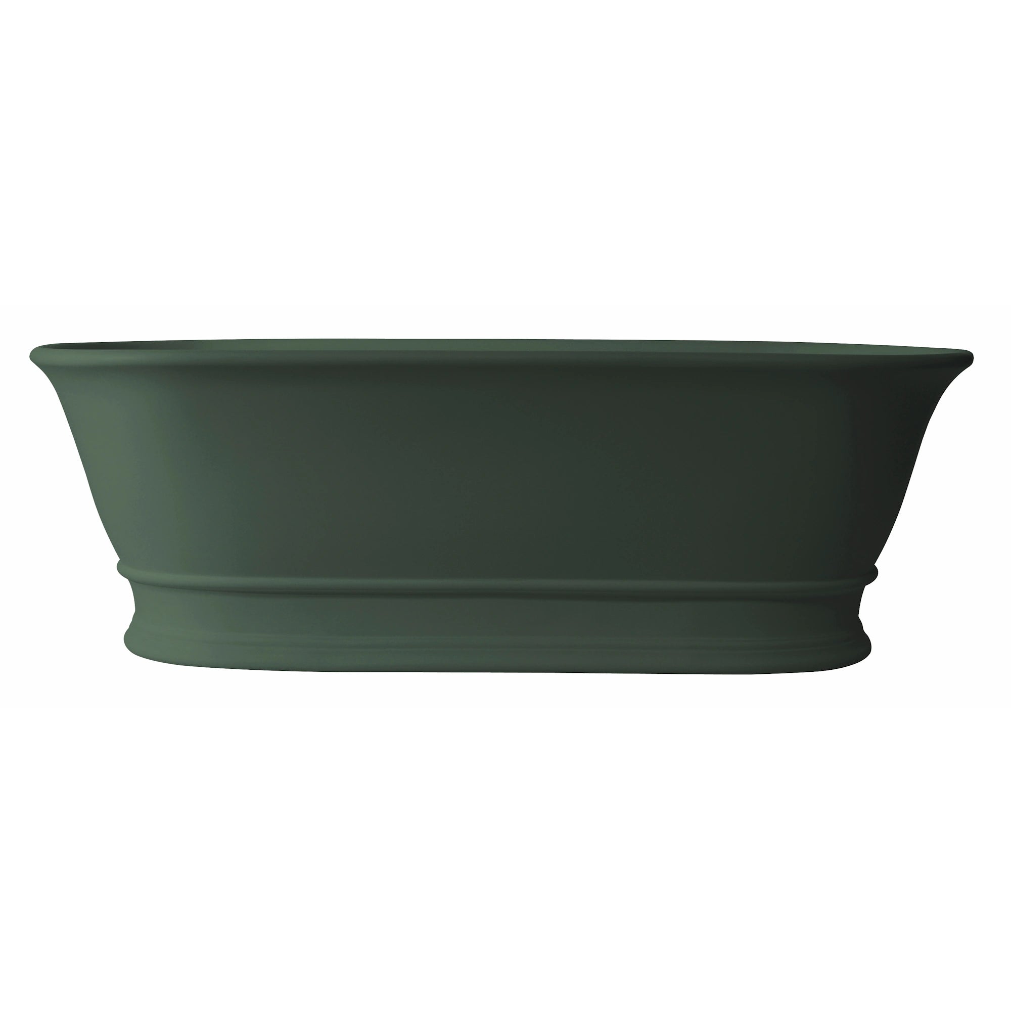 Bampton Oval Freestanding Bath with Plinth 1555 x 740mm