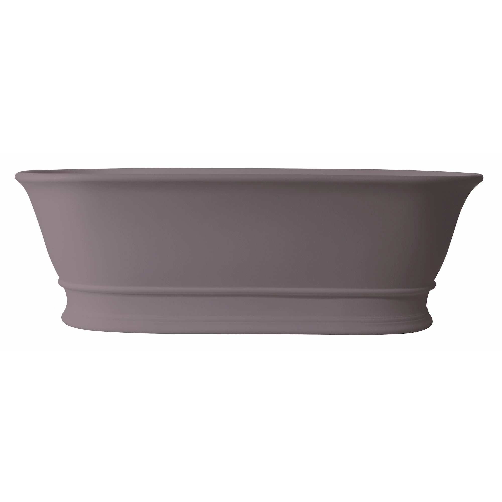 Bampton Oval Freestanding Bath with Plinth 1555 x 740mm