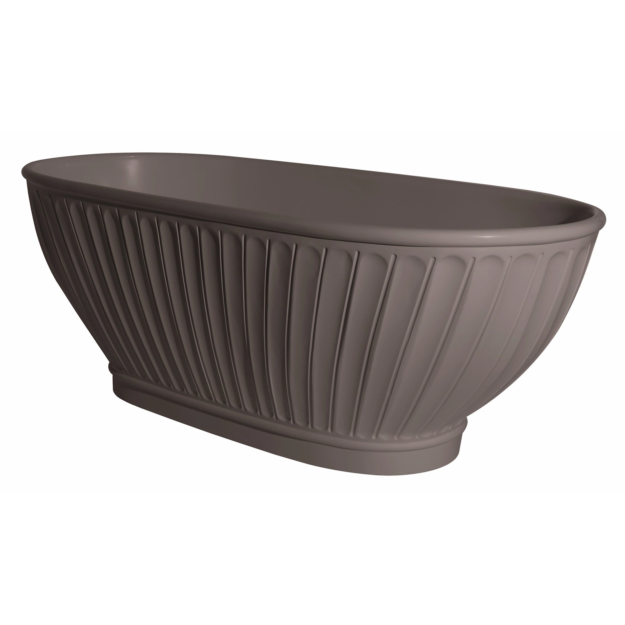 Casini Round Scalloped Freestanding Bath