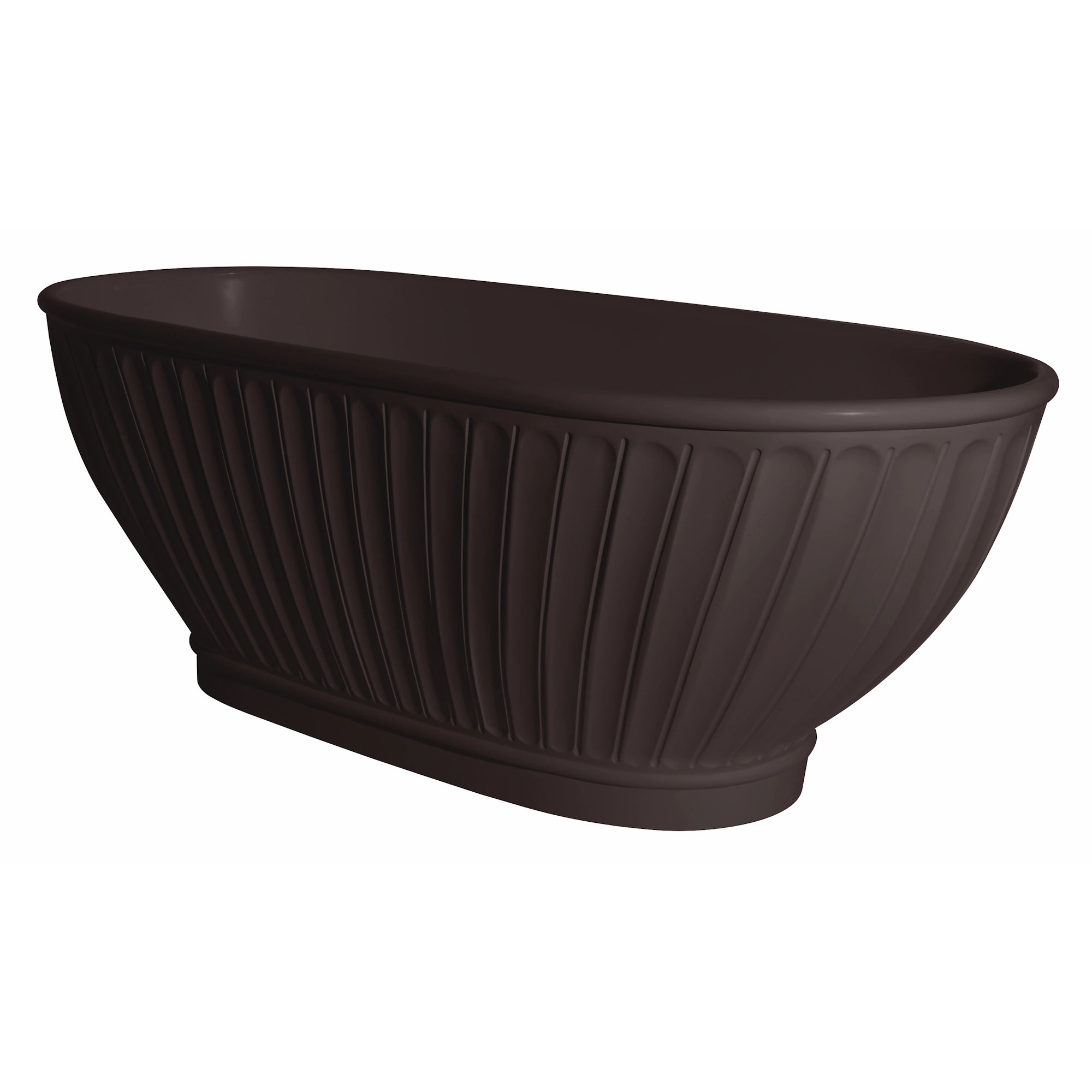 Casini Round Scalloped Freestanding Bath