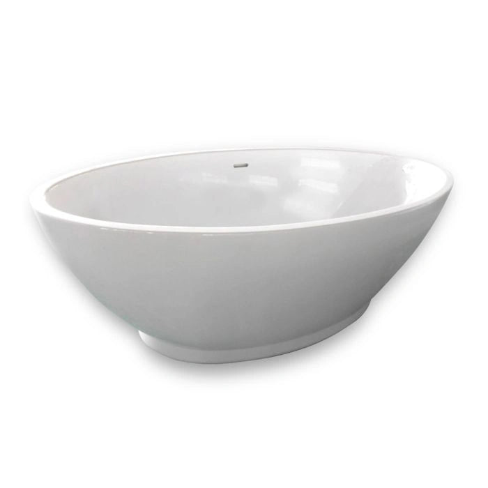 Chalice Major White Freestanding Bath 1650 x 900mm