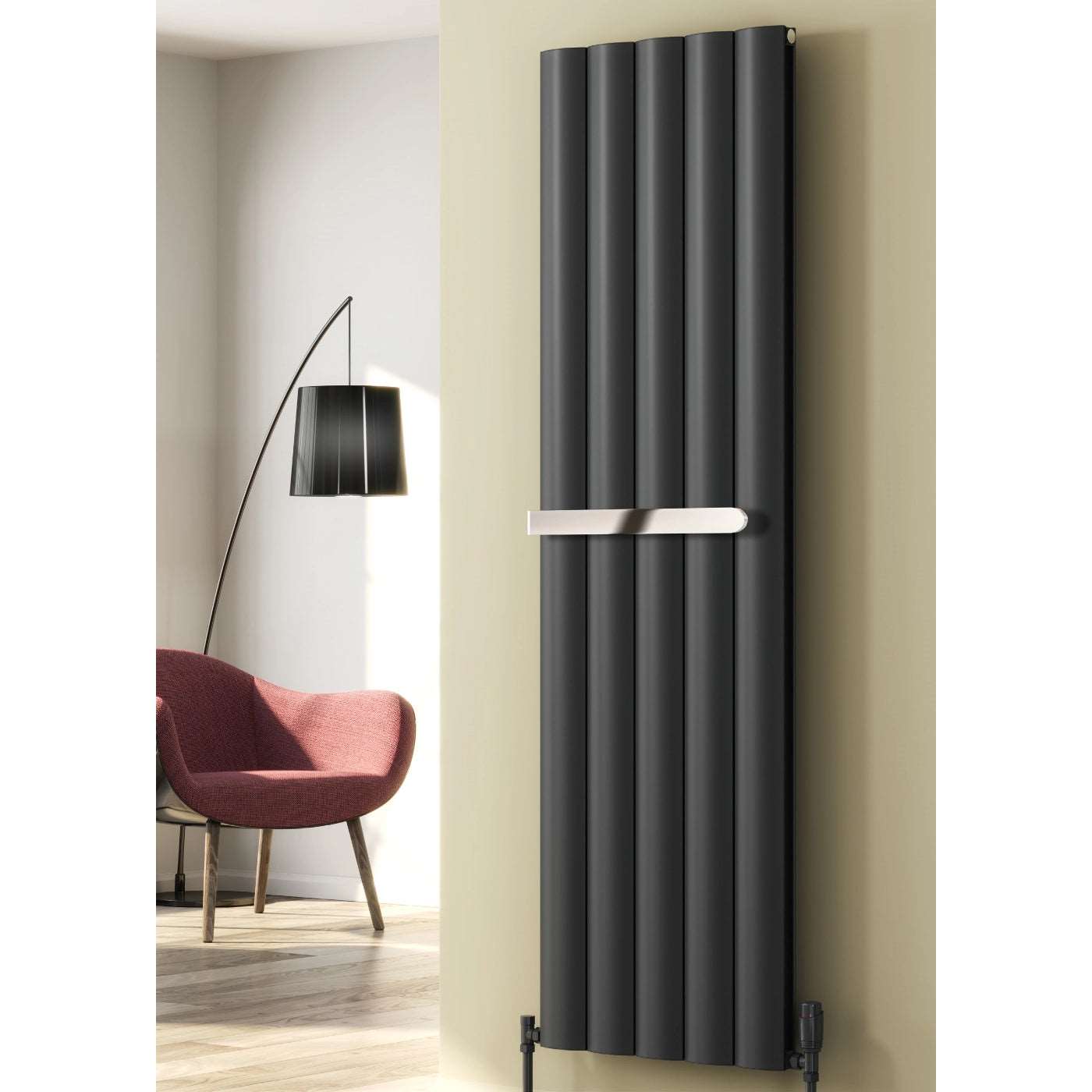 Belva Reina Vertical Aluminium Radiator