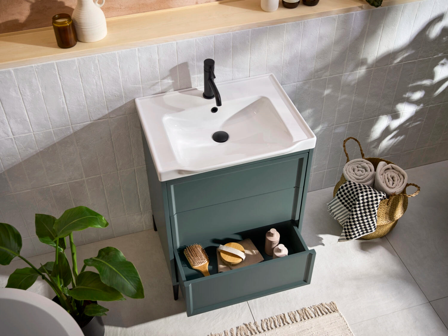 Bota Floor Standing Basin Sink Vanity Unit