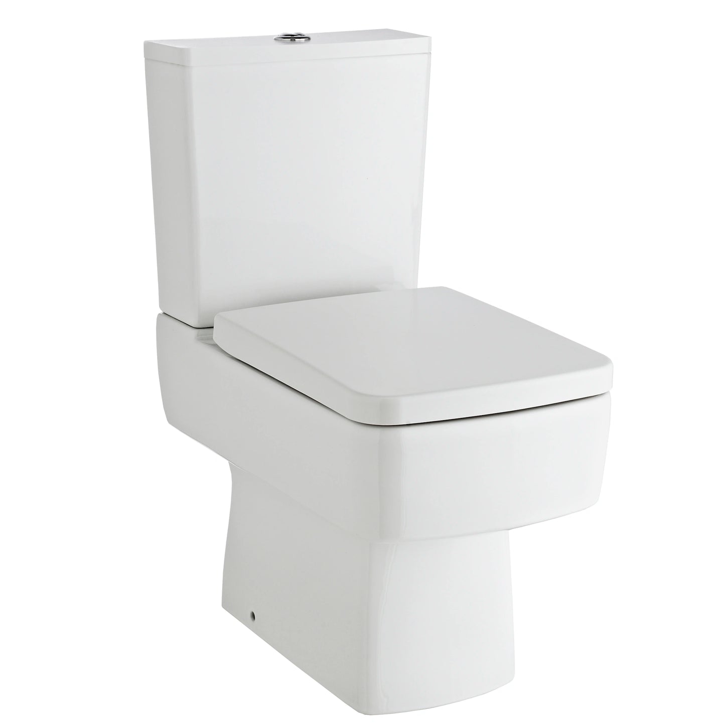 Hudson Reed Bliss Semi Flush to Wall Toilet & Soft Close Toilet Seat