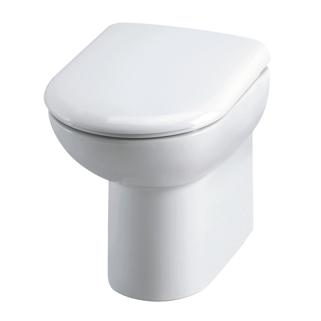 Hudson Reed Comfort Height Back to Wall Pan & Soft Close Seat