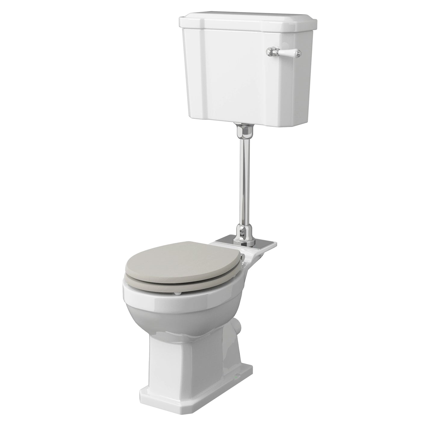 Hudson Reed Richmond Mid Level Closed Coupled Toilet