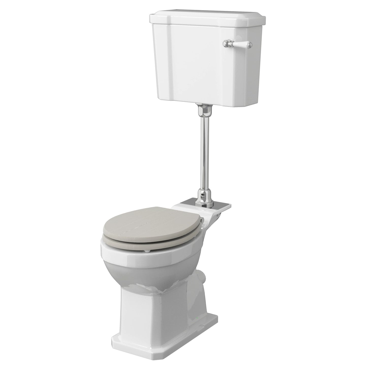 Hudson Reed Richmond Comfort Height Mid Level Closed Coupled Toilet