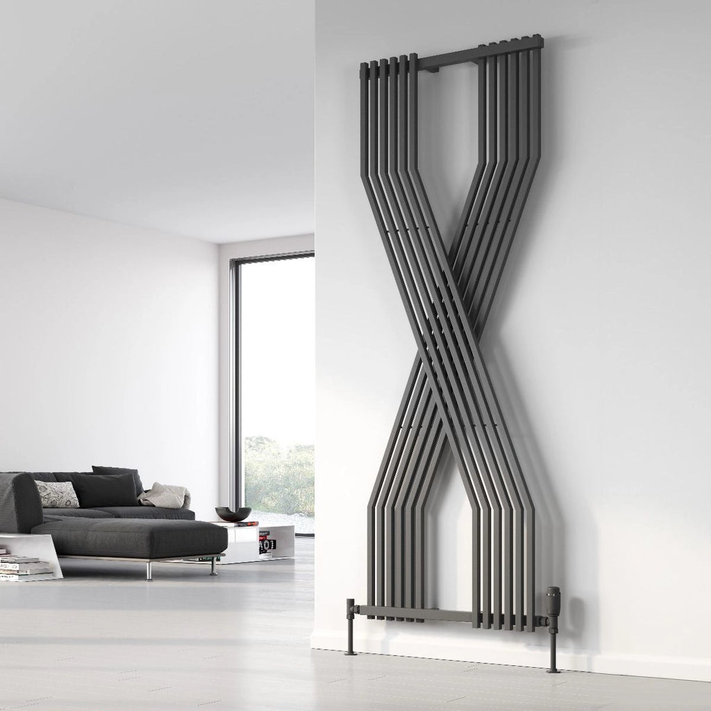 Reina Coredo Vertical Steel Designer Radiator 1760 x 620mm