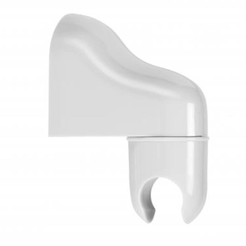 Croydex Universal White Adjustable Shower Head Wall Bracket