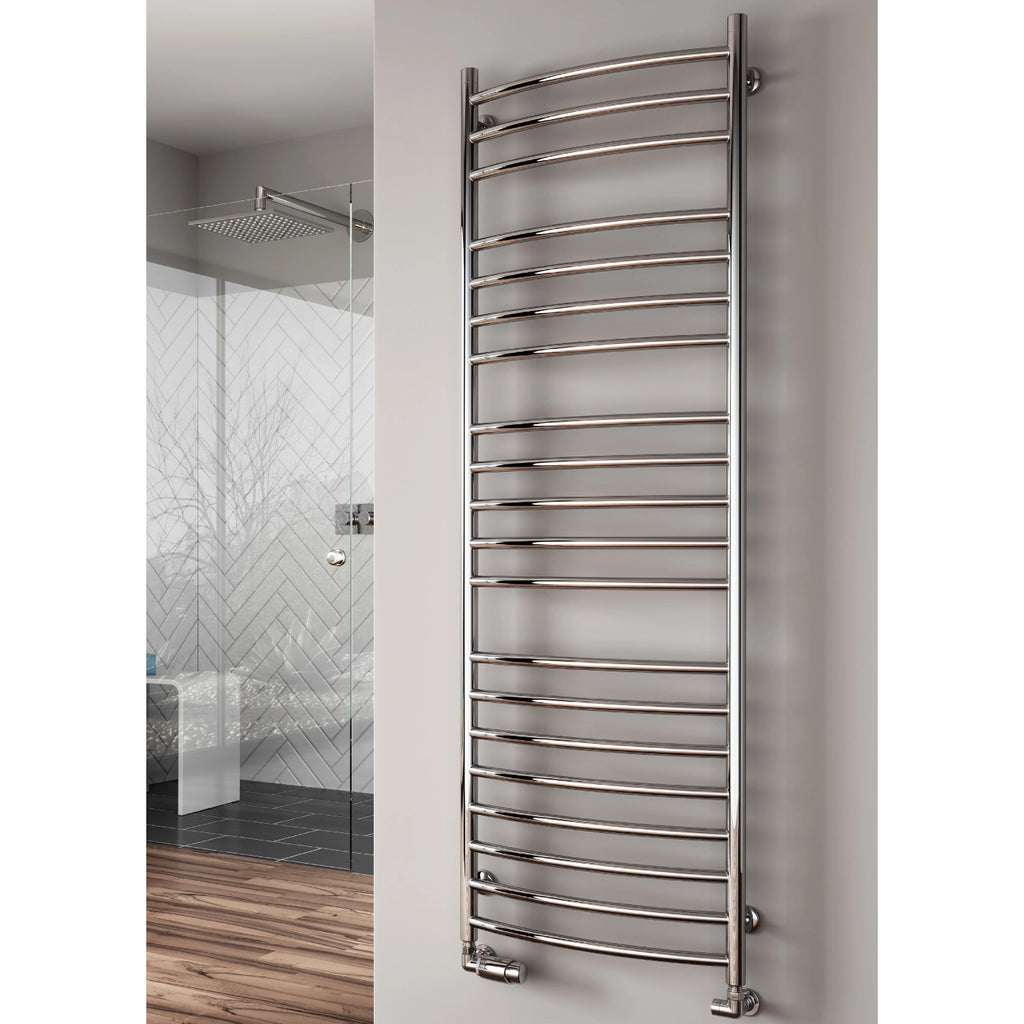 Eos Reina Stainless Steel Towel Rail Radiator