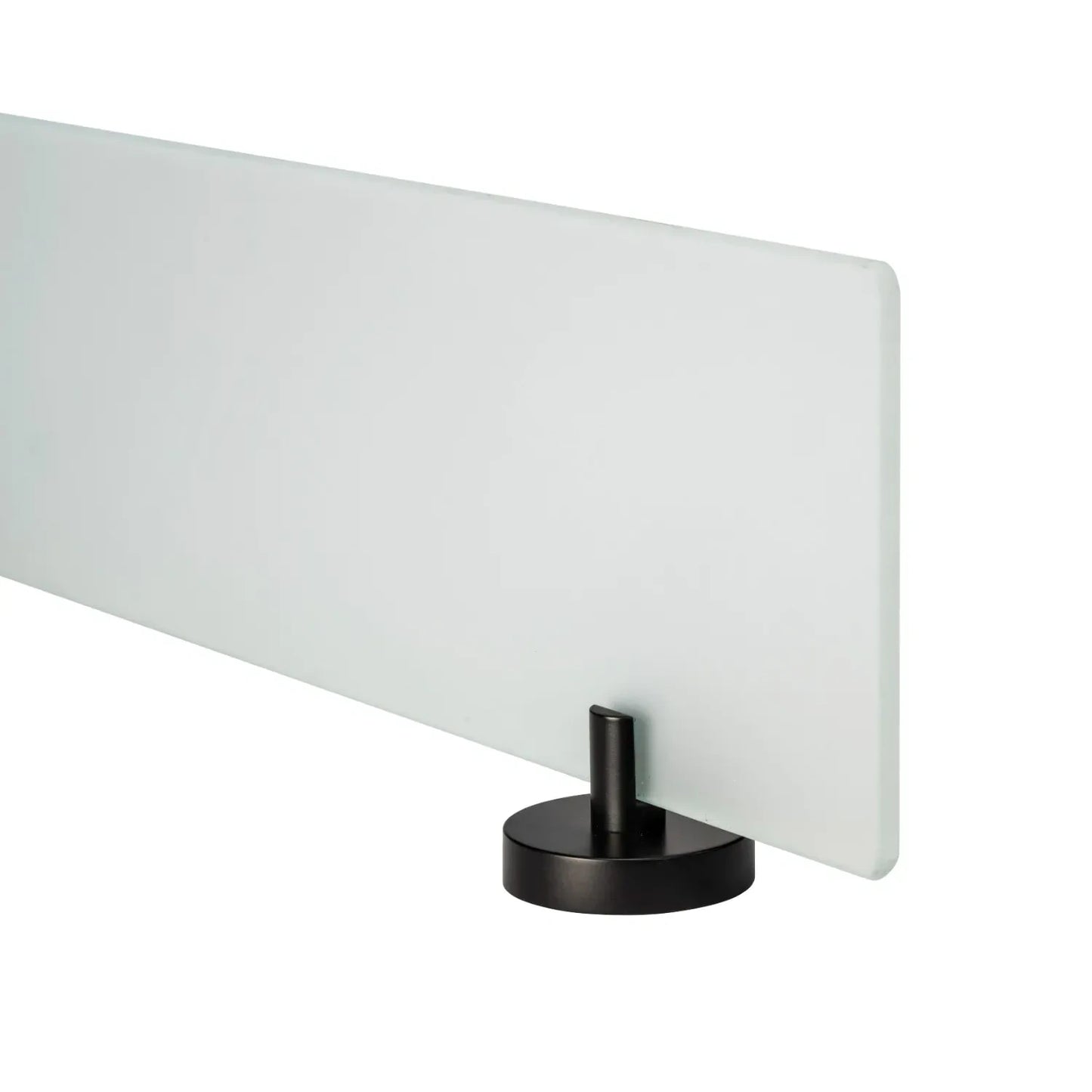 Croydex Epsom Black Glass Shelf FLEXI-FIX™