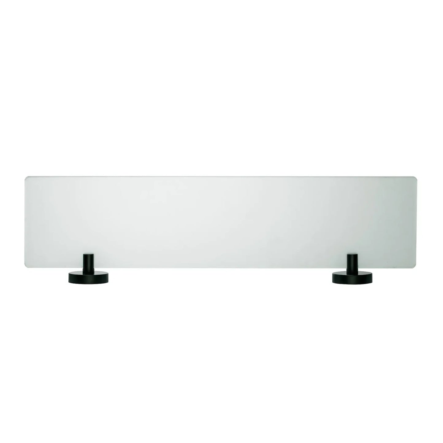 Croydex Epsom Black Glass Shelf FLEXI-FIX™