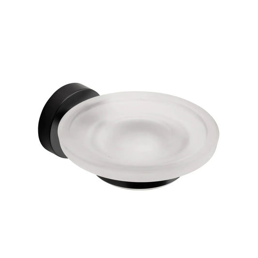 Croydex Epsom Black Soap Dish & Holder FLEXI-FIX™