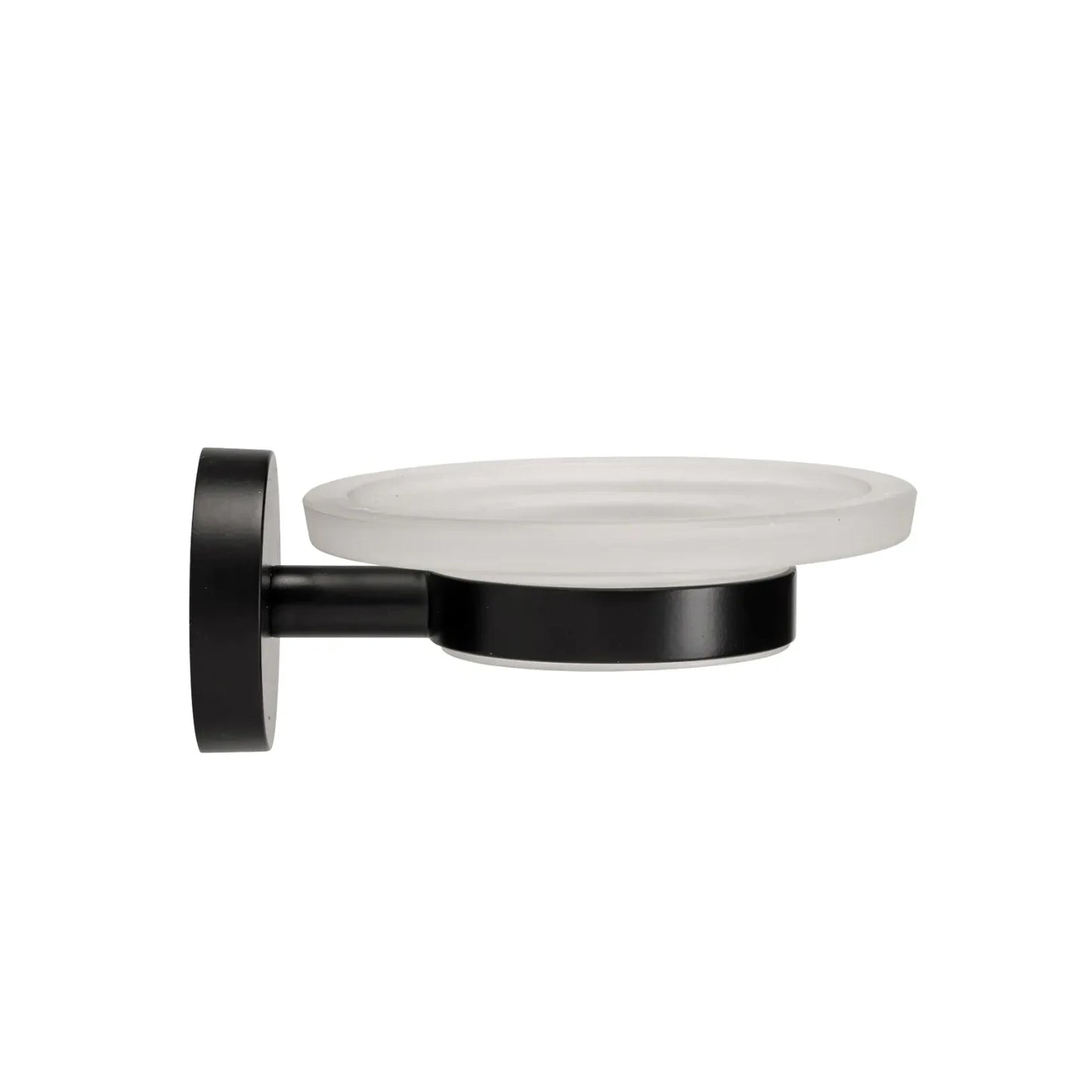 Croydex Epsom Black Soap Dish & Holder FLEXI-FIX™