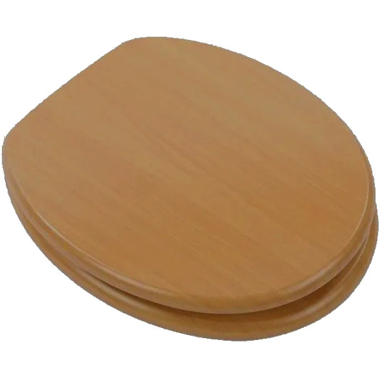 Real Dark Wood Euroshowers Toilet Seat