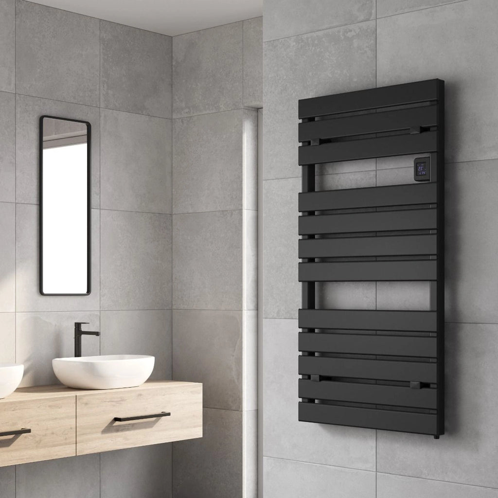 Reina Gia Electric Aluminium Towel Rail Radiator