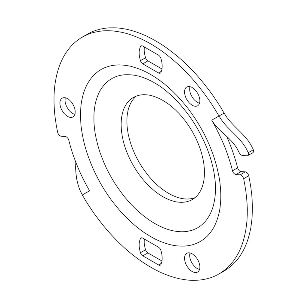 Euroshowers Straight Stainless Steel Grab Bar Slide Rail